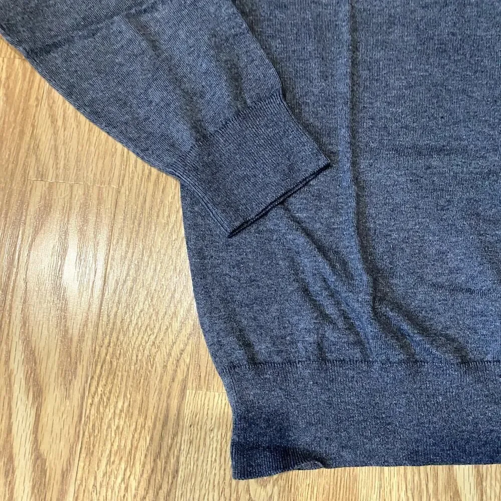 Banana Republic Long Sleeve Eco Sweater Gray Large